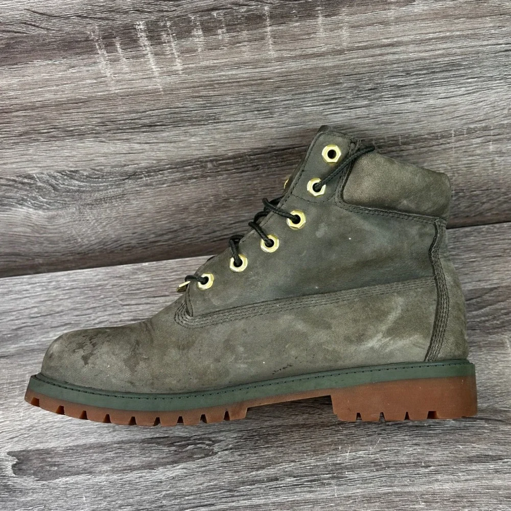 Timberland Primaloft 200 Gram Boots Boys 5.5 Rebotl Waterproof Shoes A5NBX FLAWS